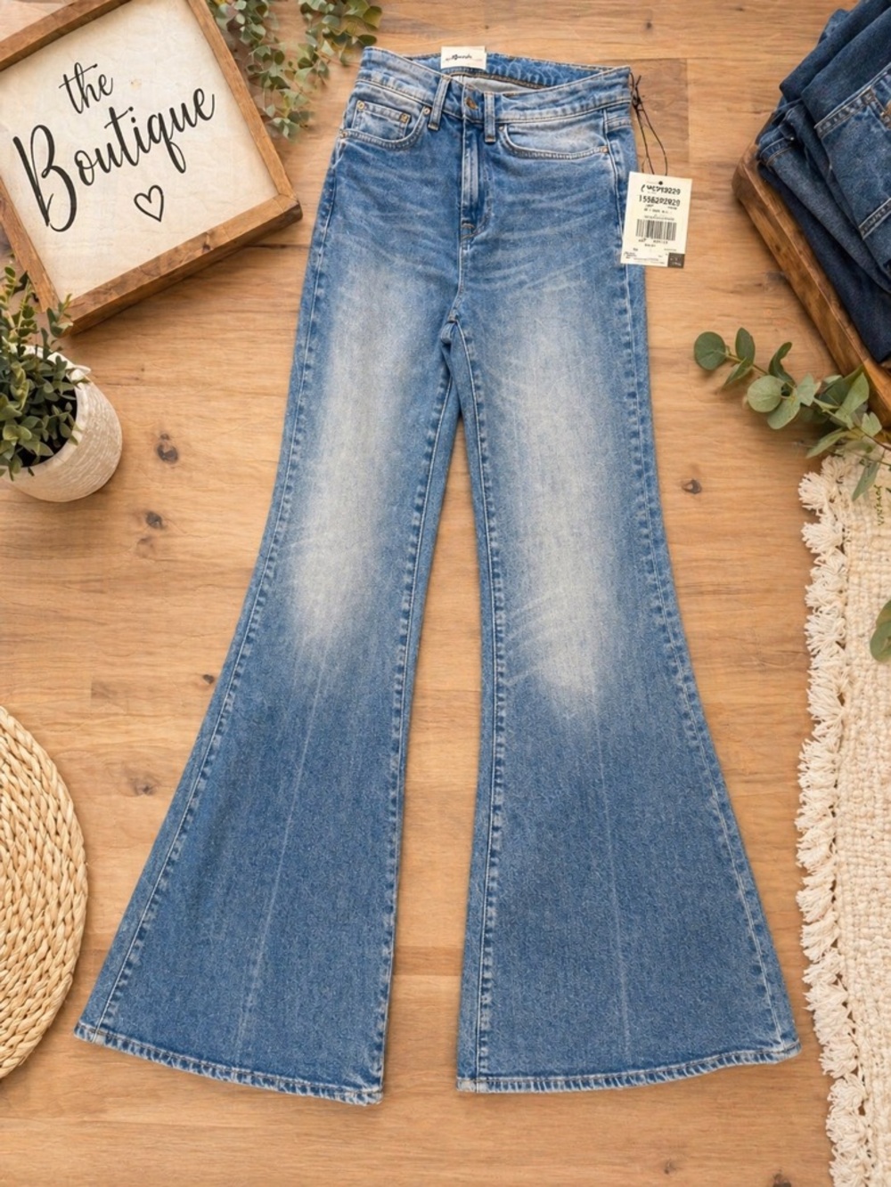 7 For All Mankind Blue Denim Jeans Size 26 NWT